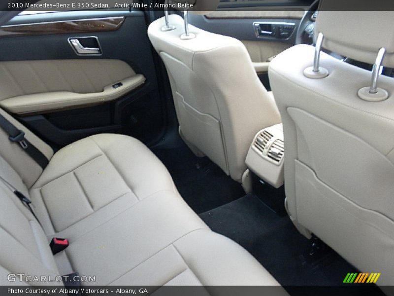 Arctic White / Almond Beige 2010 Mercedes-Benz E 350 Sedan