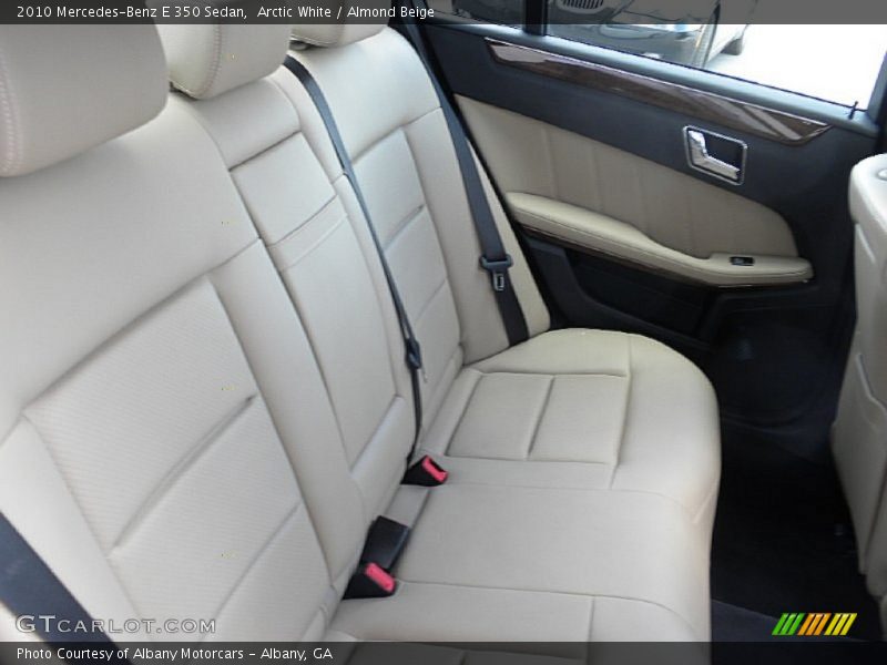 Arctic White / Almond Beige 2010 Mercedes-Benz E 350 Sedan