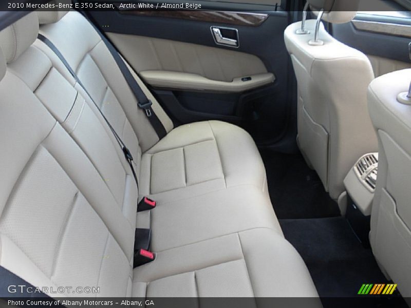 Arctic White / Almond Beige 2010 Mercedes-Benz E 350 Sedan