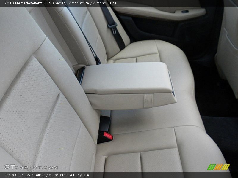 Arctic White / Almond Beige 2010 Mercedes-Benz E 350 Sedan