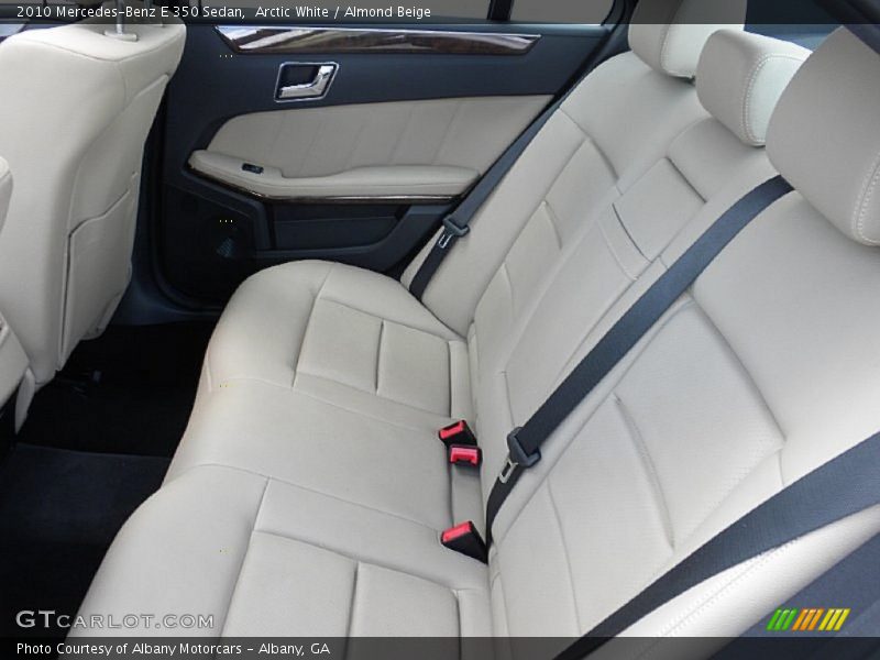 Arctic White / Almond Beige 2010 Mercedes-Benz E 350 Sedan