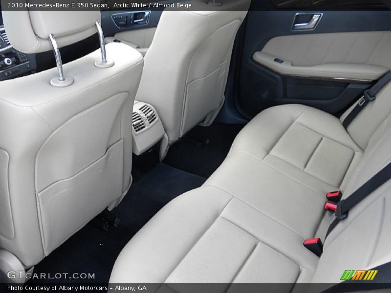 Arctic White / Almond Beige 2010 Mercedes-Benz E 350 Sedan