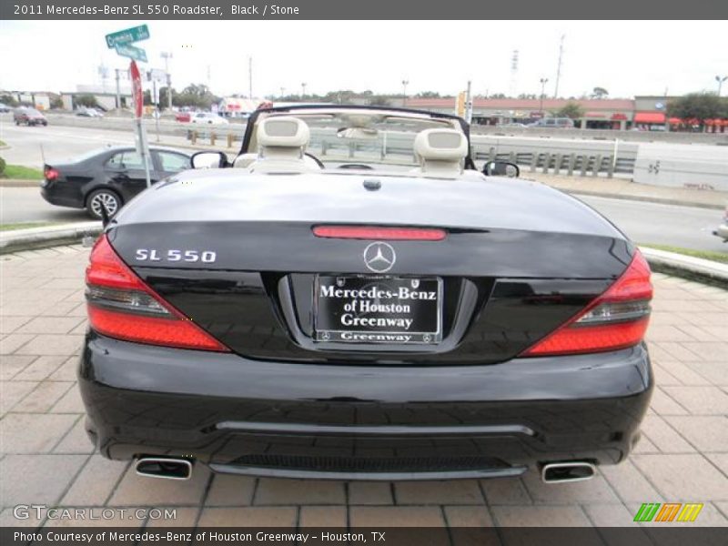 Black / Stone 2011 Mercedes-Benz SL 550 Roadster