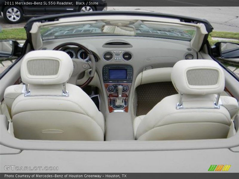 Black / Stone 2011 Mercedes-Benz SL 550 Roadster