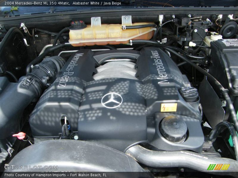 Alabaster White / Java Beige 2004 Mercedes-Benz ML 350 4Matic