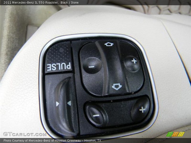 Black / Stone 2011 Mercedes-Benz SL 550 Roadster