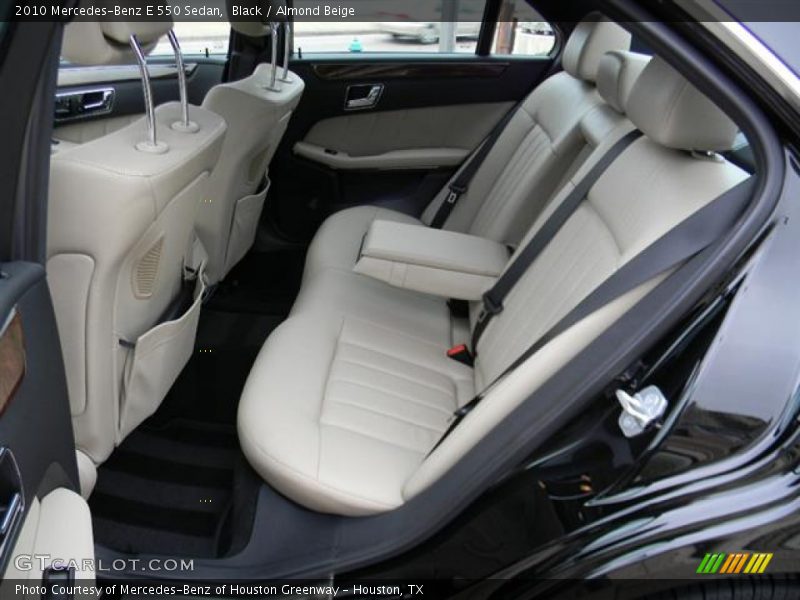 Black / Almond Beige 2010 Mercedes-Benz E 550 Sedan