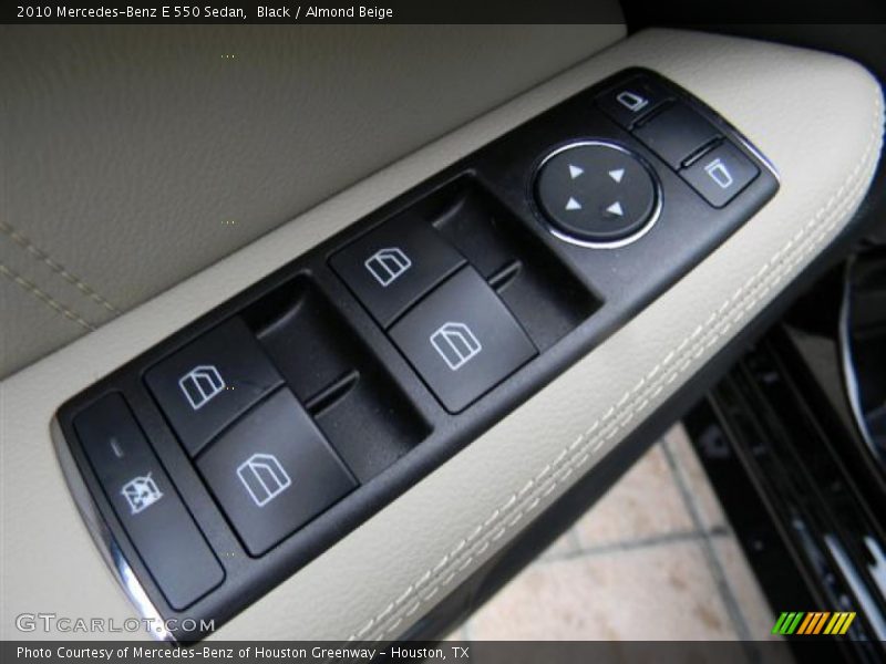 Black / Almond Beige 2010 Mercedes-Benz E 550 Sedan