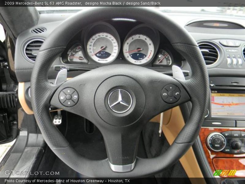  2009 SL 63 AMG Roadster Steering Wheel