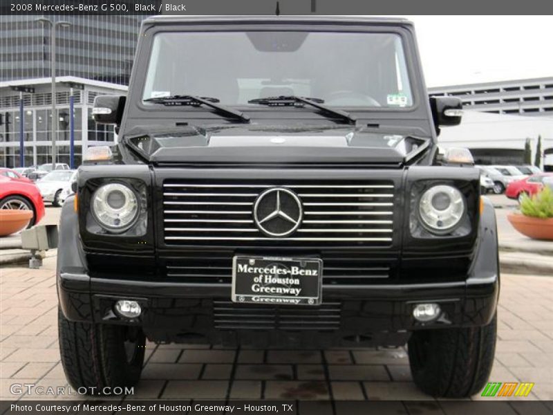 Black / Black 2008 Mercedes-Benz G 500