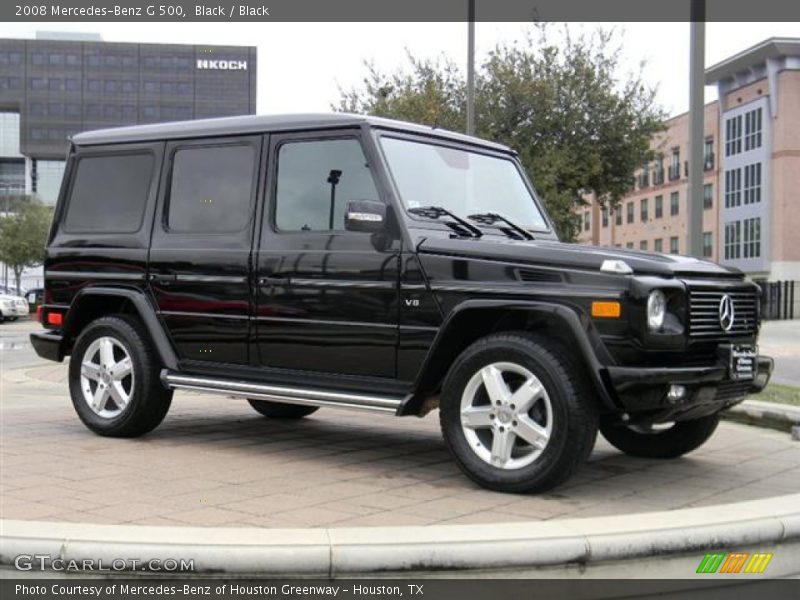 Black / Black 2008 Mercedes-Benz G 500