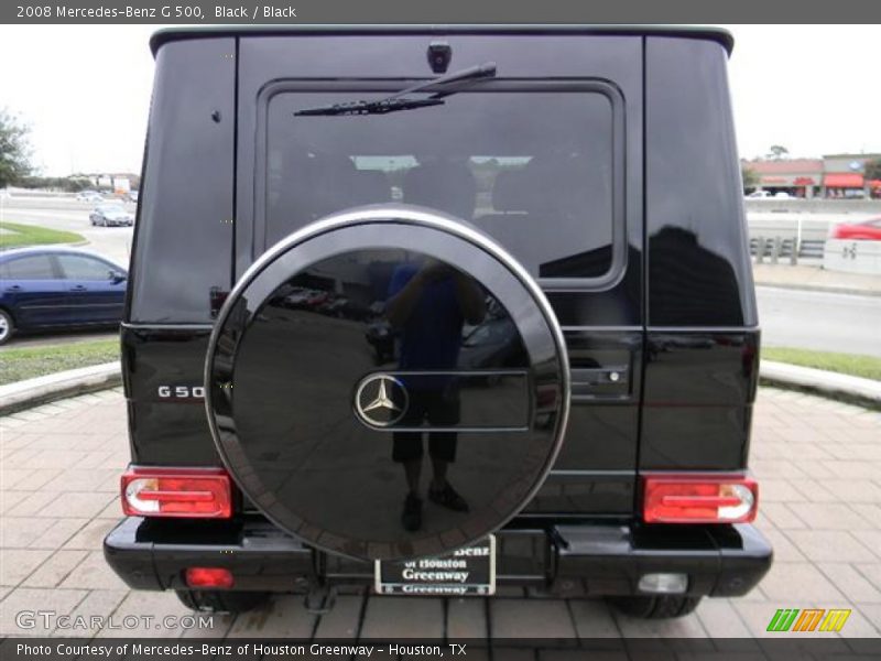 Black / Black 2008 Mercedes-Benz G 500