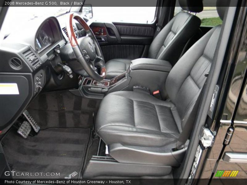  2008 G 500 Black Interior