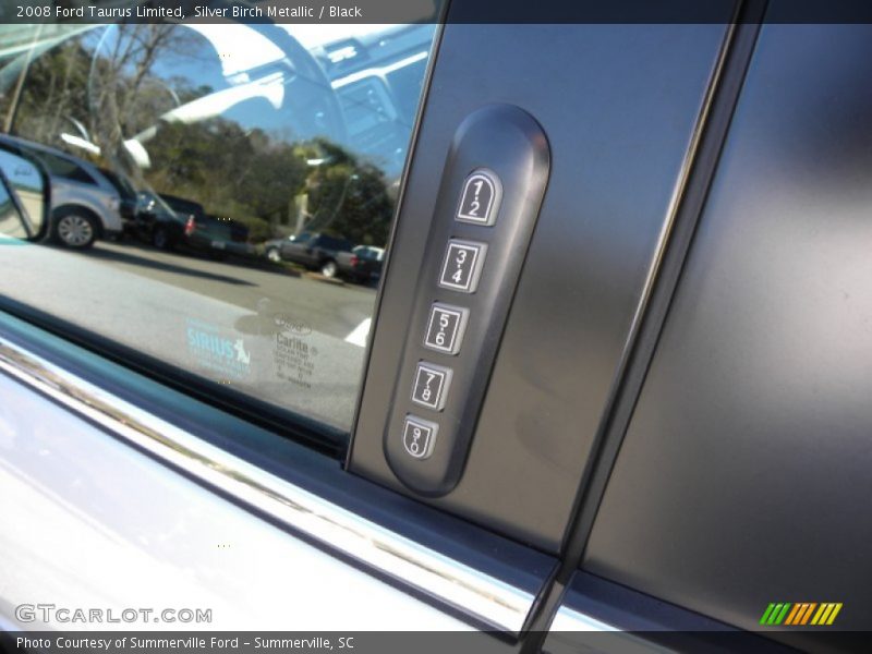 Silver Birch Metallic / Black 2008 Ford Taurus Limited