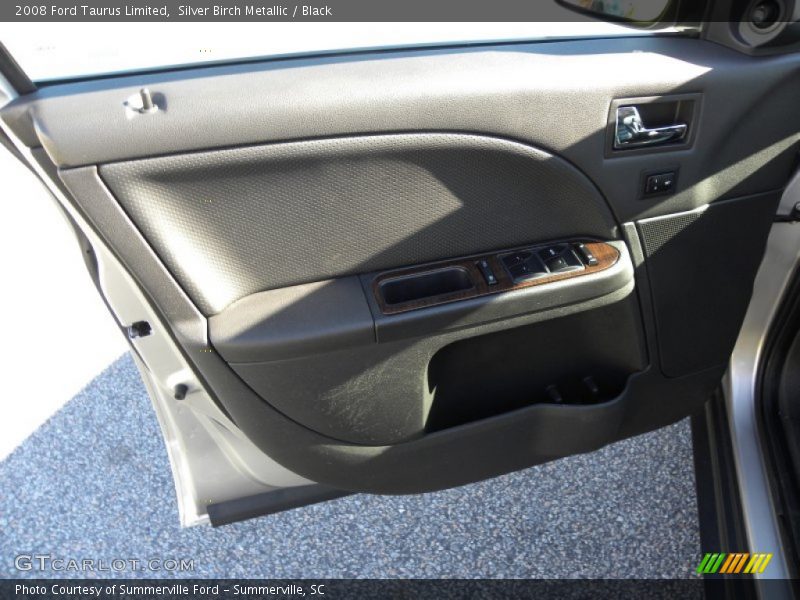 Silver Birch Metallic / Black 2008 Ford Taurus Limited