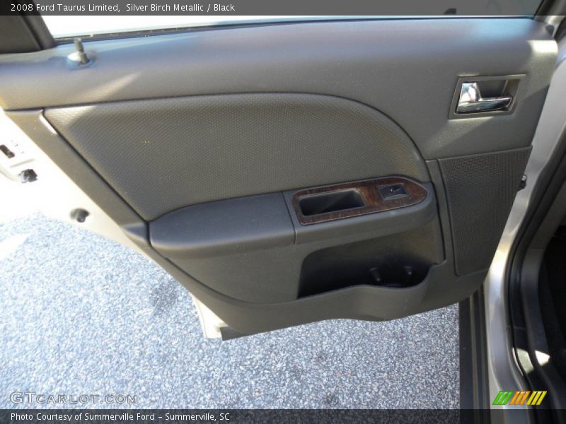 Silver Birch Metallic / Black 2008 Ford Taurus Limited
