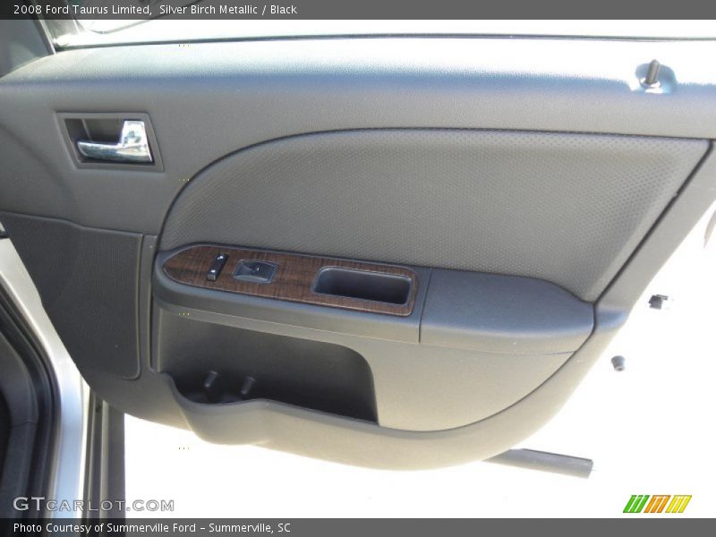 Silver Birch Metallic / Black 2008 Ford Taurus Limited
