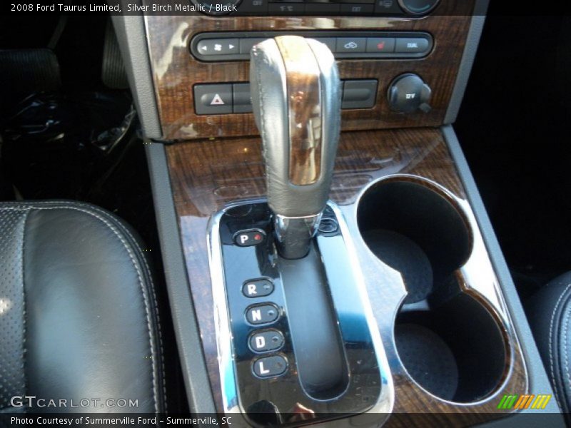 Silver Birch Metallic / Black 2008 Ford Taurus Limited