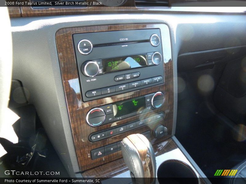Silver Birch Metallic / Black 2008 Ford Taurus Limited