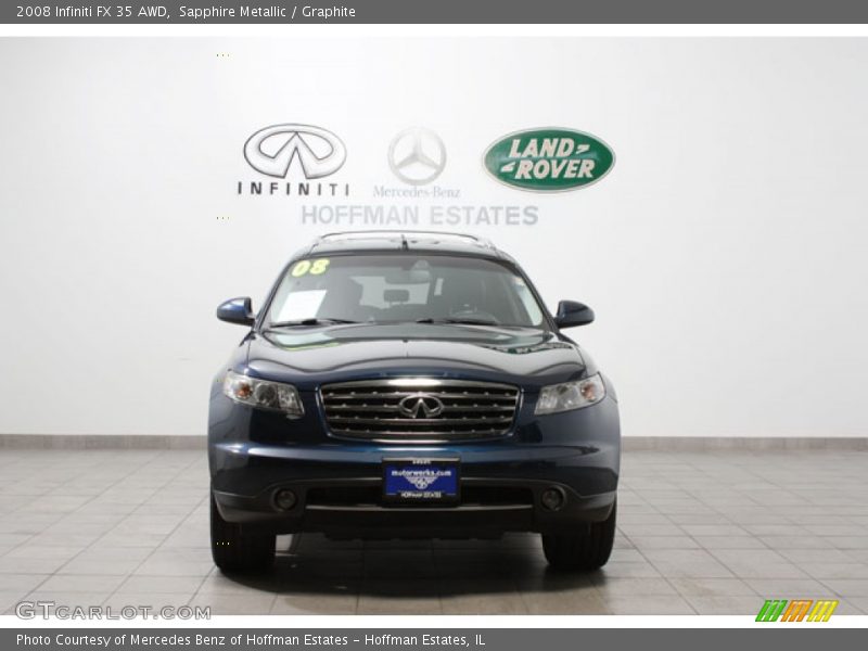 Sapphire Metallic / Graphite 2008 Infiniti FX 35 AWD