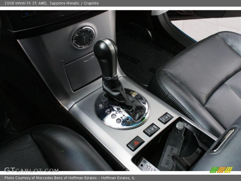 Sapphire Metallic / Graphite 2008 Infiniti FX 35 AWD