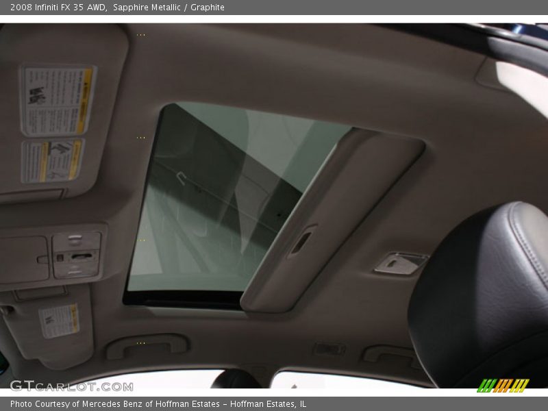 Sapphire Metallic / Graphite 2008 Infiniti FX 35 AWD