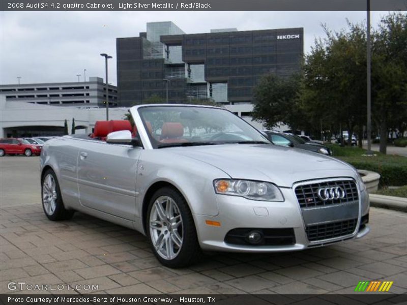 Front 3/4 View of 2008 S4 4.2 quattro Cabriolet