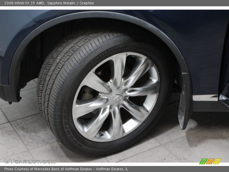 Sapphire Metallic / Graphite 2008 Infiniti FX 35 AWD
