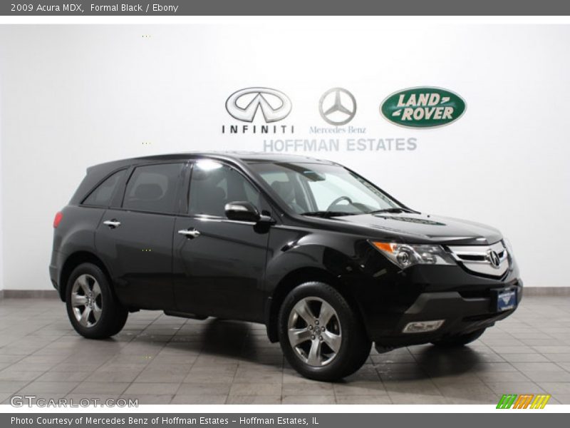 Formal Black / Ebony 2009 Acura MDX