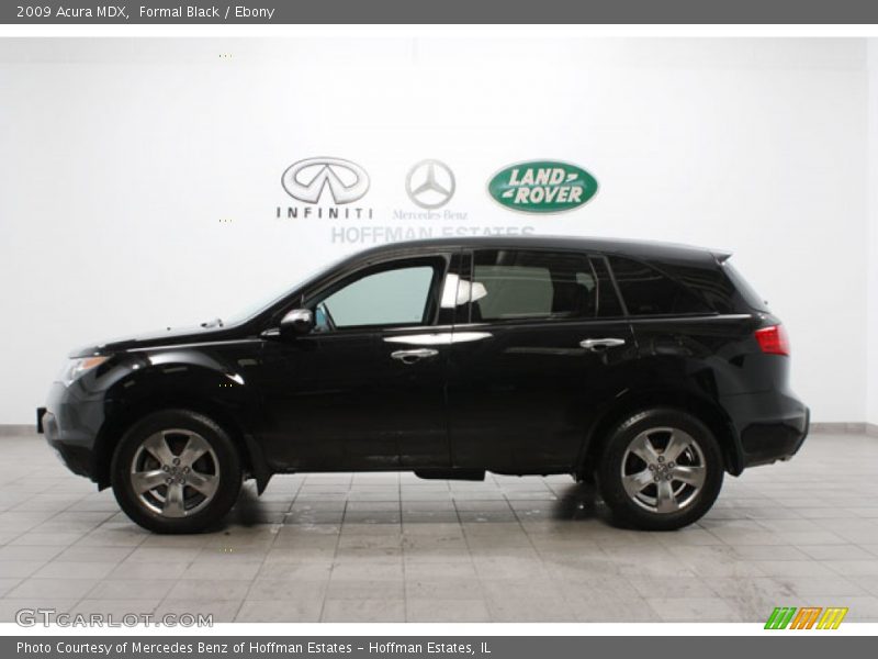 Formal Black / Ebony 2009 Acura MDX