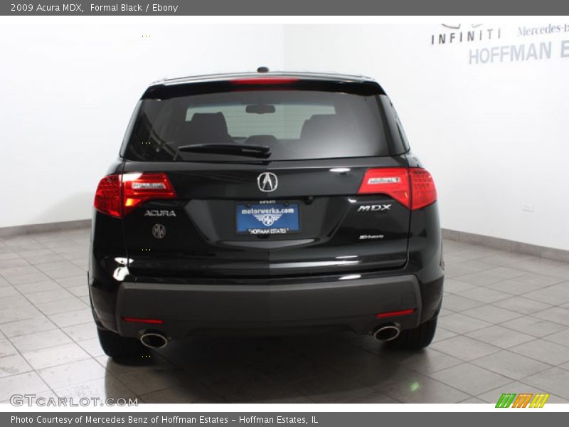 Formal Black / Ebony 2009 Acura MDX