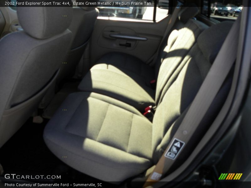 Estate Green Metallic / Medium Prairie Tan 2002 Ford Explorer Sport Trac 4x4