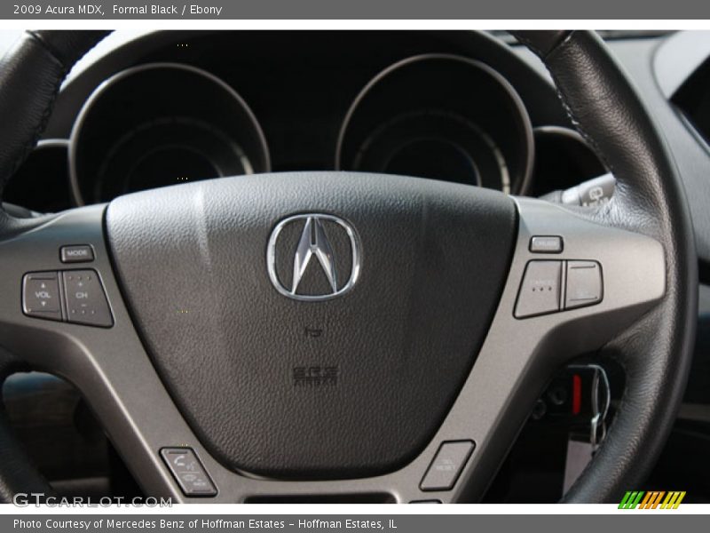 Formal Black / Ebony 2009 Acura MDX