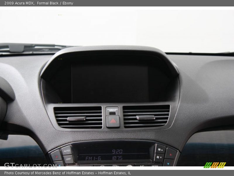 Formal Black / Ebony 2009 Acura MDX
