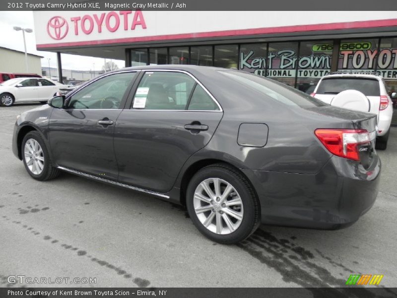 Magnetic Gray Metallic / Ash 2012 Toyota Camry Hybrid XLE
