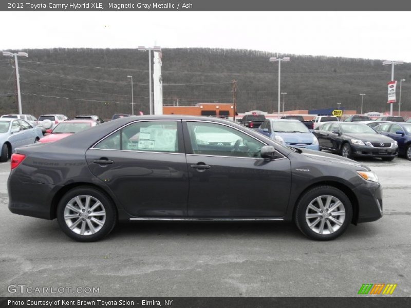 Magnetic Gray Metallic / Ash 2012 Toyota Camry Hybrid XLE