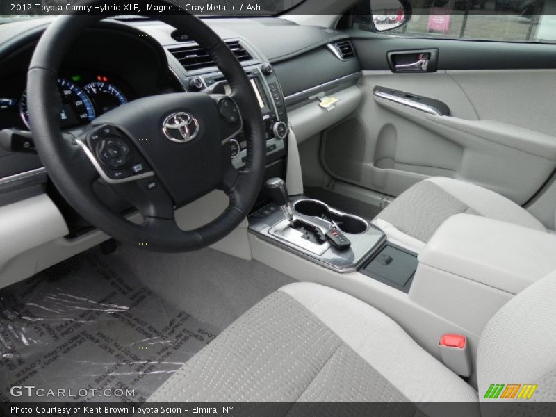  2012 Camry Hybrid XLE Ash Interior