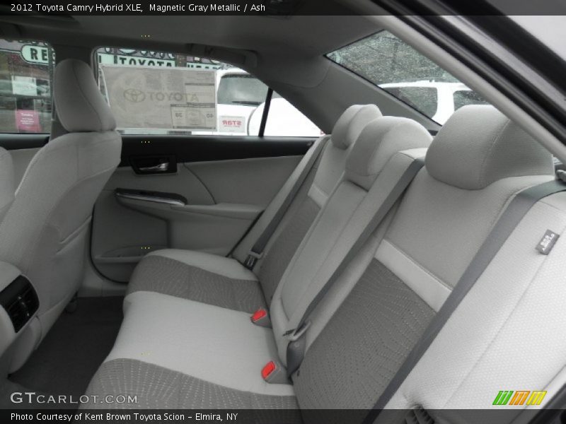  2012 Camry Hybrid XLE Ash Interior
