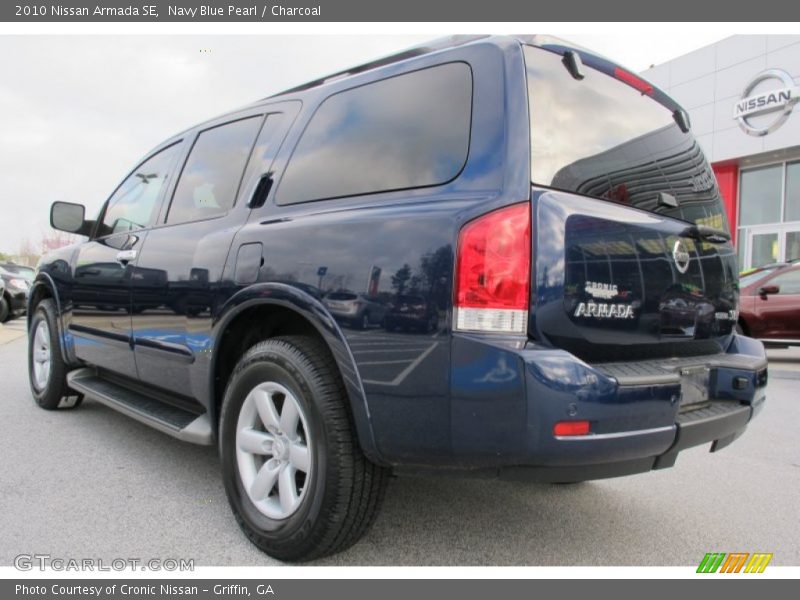 Navy Blue Pearl / Charcoal 2010 Nissan Armada SE