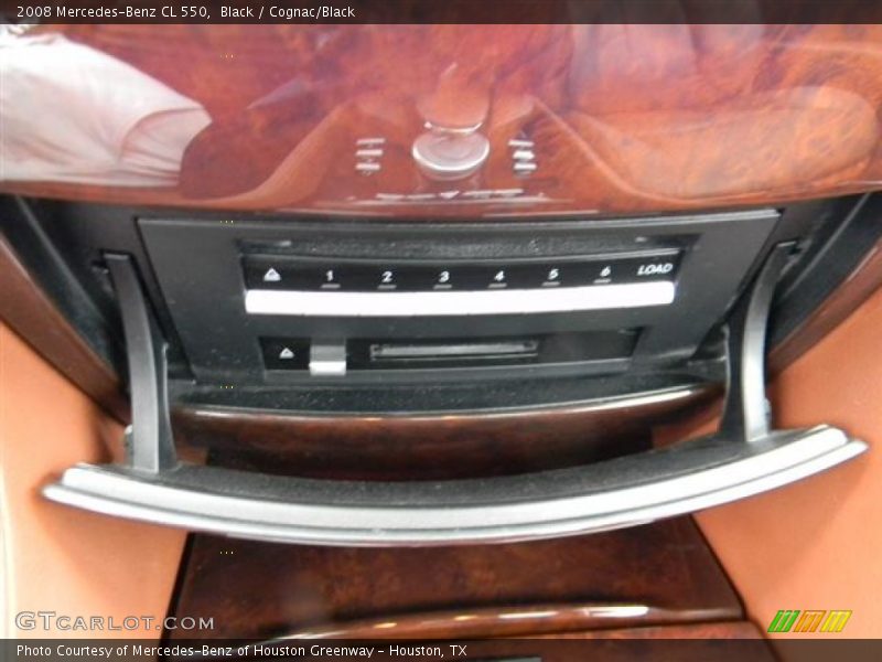 Black / Cognac/Black 2008 Mercedes-Benz CL 550