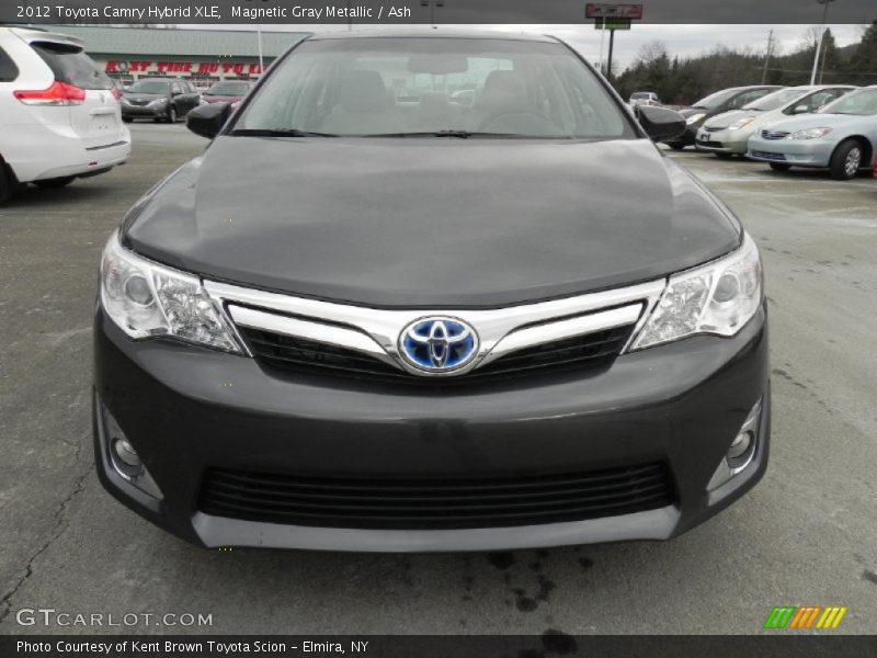 Magnetic Gray Metallic / Ash 2012 Toyota Camry Hybrid XLE