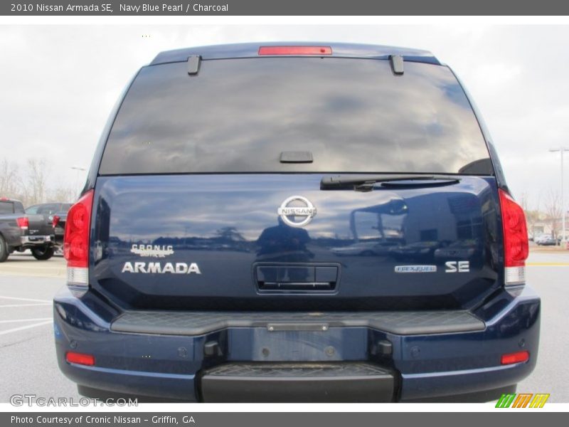 Navy Blue Pearl / Charcoal 2010 Nissan Armada SE