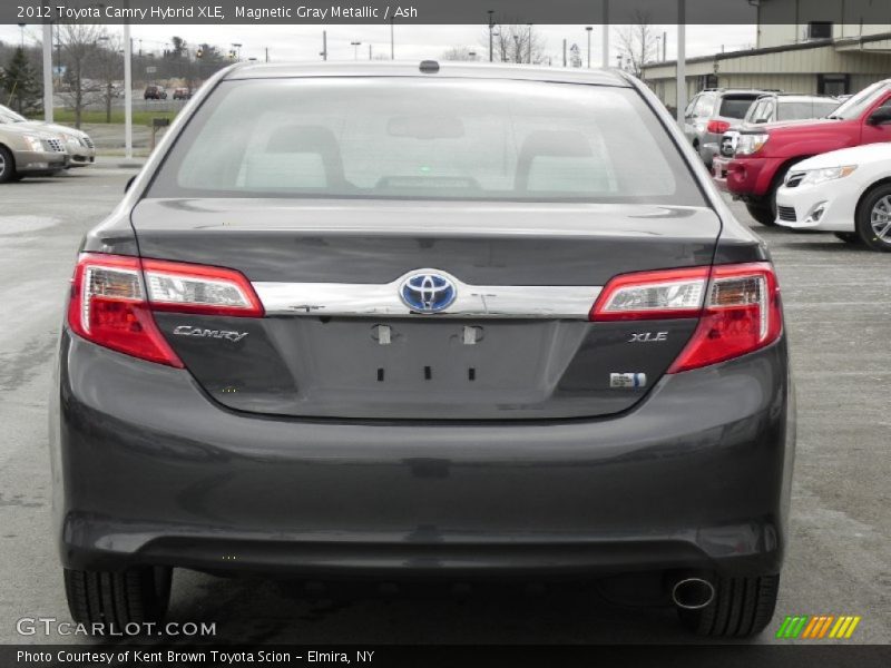 Magnetic Gray Metallic / Ash 2012 Toyota Camry Hybrid XLE