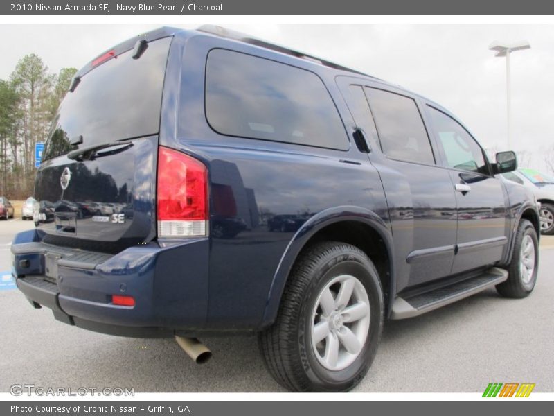 Navy Blue Pearl / Charcoal 2010 Nissan Armada SE
