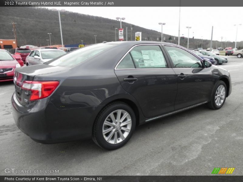Magnetic Gray Metallic / Ash 2012 Toyota Camry Hybrid XLE