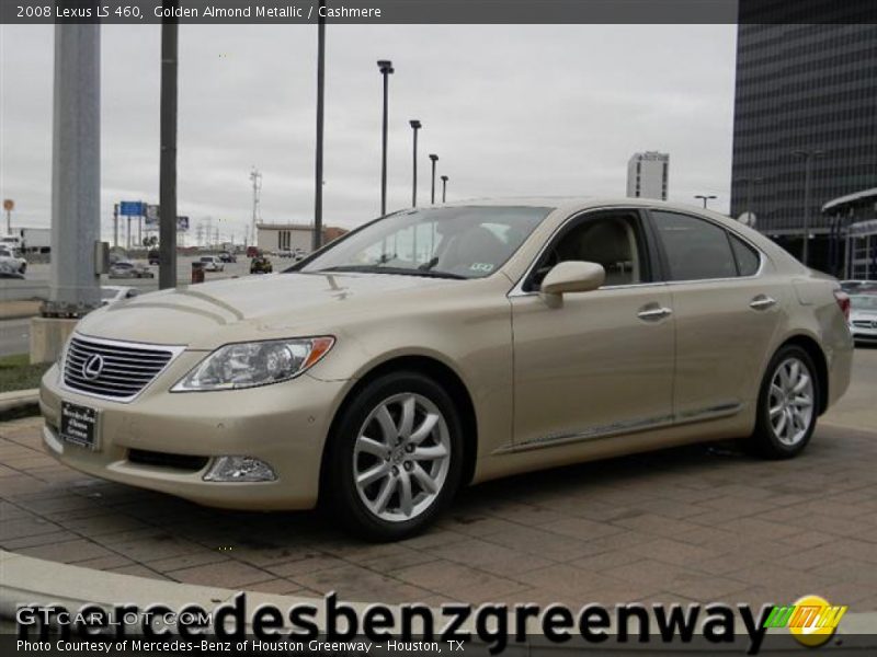 Golden Almond Metallic / Cashmere 2008 Lexus LS 460
