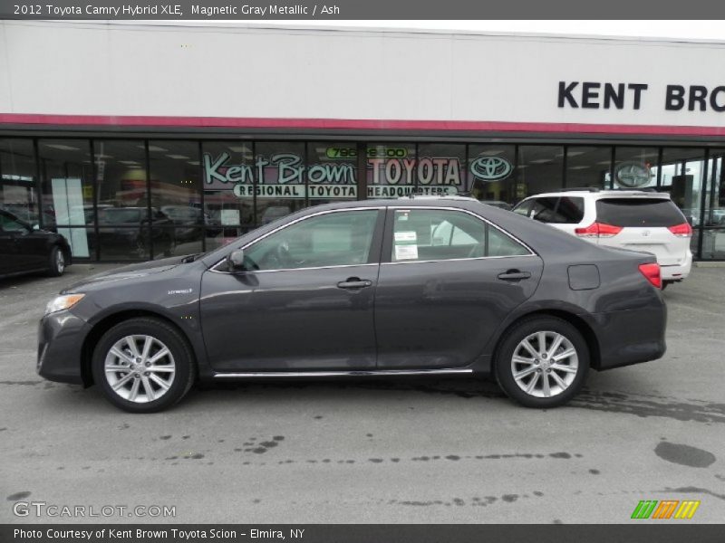 Magnetic Gray Metallic / Ash 2012 Toyota Camry Hybrid XLE