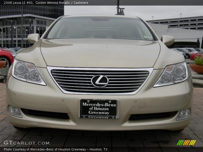 Golden Almond Metallic / Cashmere 2008 Lexus LS 460