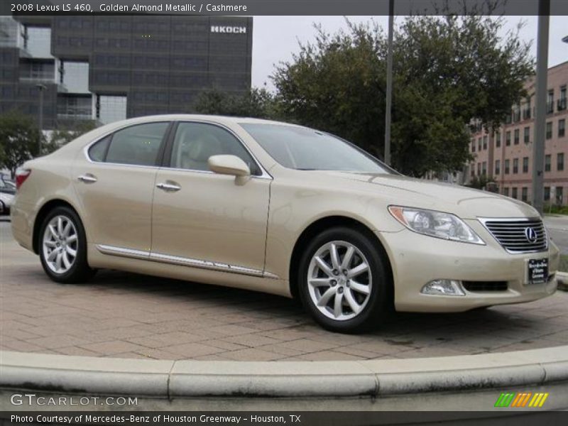 Golden Almond Metallic / Cashmere 2008 Lexus LS 460