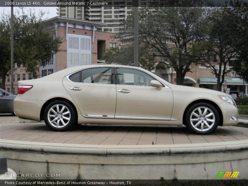 Golden Almond Metallic / Cashmere 2008 Lexus LS 460